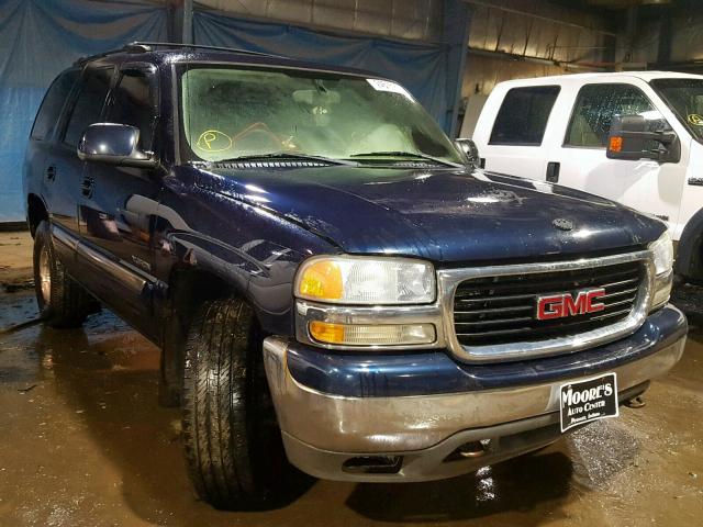 1GKEK13T54J257770 - 2004 GMC YUKON BLUE photo 1