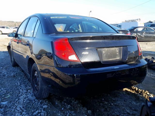 1G8AG52F35Z152656 - 2005 SATURN ION LEVEL BLACK photo 3