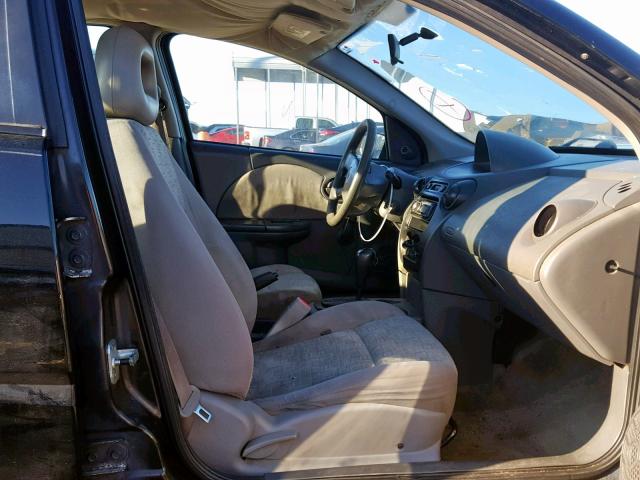 1G8AG52F35Z152656 - 2005 SATURN ION LEVEL BLACK photo 5