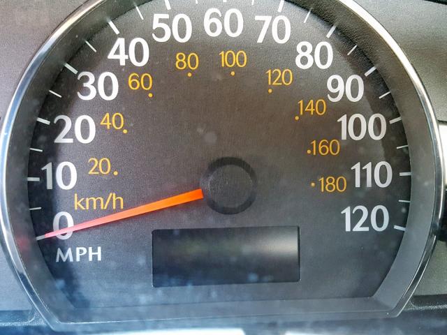 1G8AG52F35Z152656 - 2005 SATURN ION LEVEL BLACK photo 8