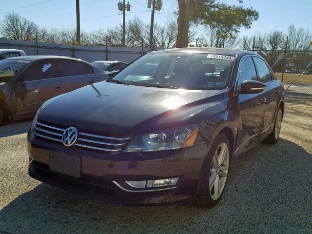 1VWBT7A31FC105118 - 2015 VOLKSWAGEN PASSAT SE BLACK photo 2