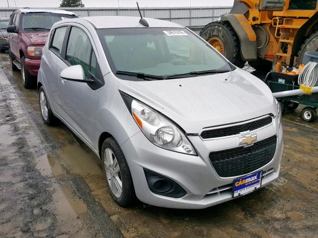 KL8CB6S98FC753359 - 2015 CHEVROLET SPARK LS SILVER photo 1