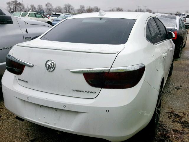 1G4PR5SK7H4104453 - 2017 BUICK VERANO SPO WHITE photo 4