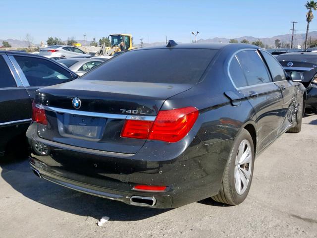 WBAKB4C57CC577089 - 2012 BMW 740 LI BLACK photo 4