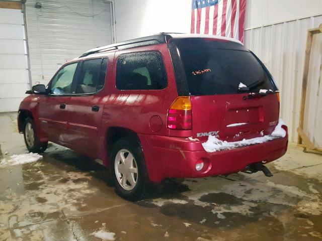 1GKET16S336200291 - 2003 GMC ENVOY XL MAROON photo 3