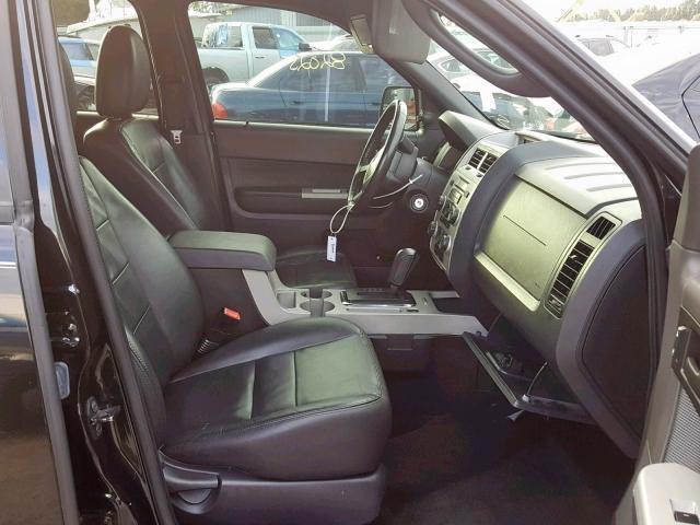 1FMCU0DG0BKB90698 - 2011 FORD ESCAPE XLT BLACK photo 5