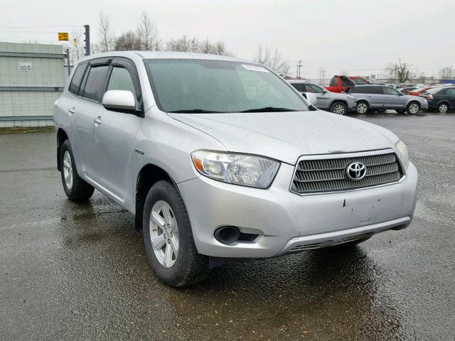 JTEEW41A882009138 - 2008 TOYOTA HIGHLANDER SILVER photo 1