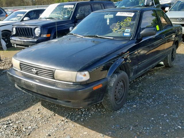 1N4EB32A1RC714258 - 1994 NISSAN SENTRA E BLACK photo 2