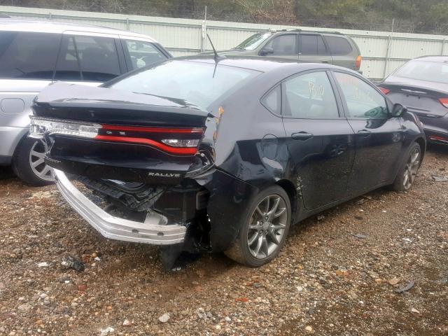 1C3CDFBA9DD111272 - 2013 DODGE DART SXT BLACK photo 4