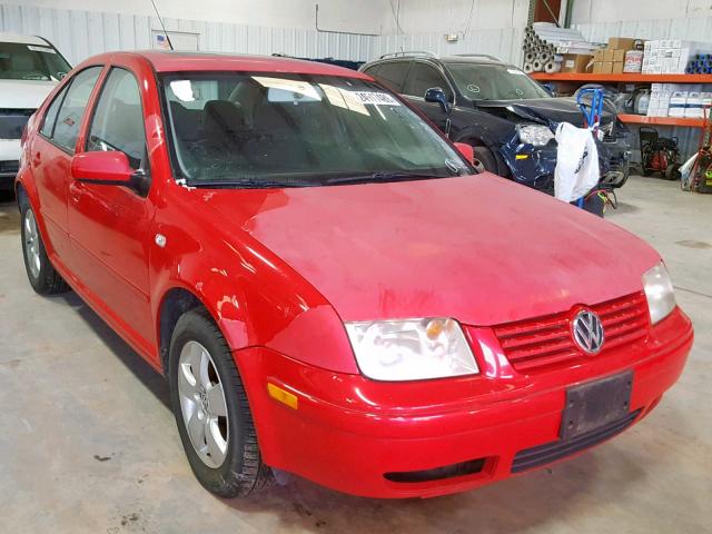 3VWSP69M23M063970 - 2003 VOLKSWAGEN JETTA GLS RED photo 1