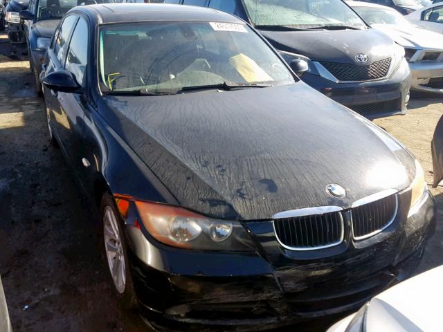 WBAVC53517FZ73698 - 2007 BMW 328 I SULE BLACK photo 1