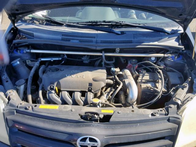 JTKKT624140055235 - 2004 TOYOTA SCION XA GRAY photo 7