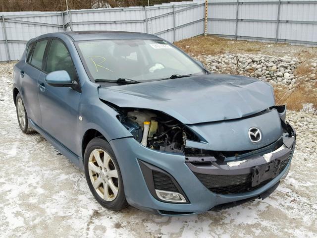 JM1BL1H58A1227616 - 2010 MAZDA 3 S BLUE photo 1