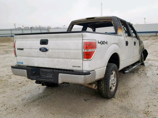 1FTFW1EF0CFB09622 - 2012 FORD F150 SUPER WHITE photo 4
