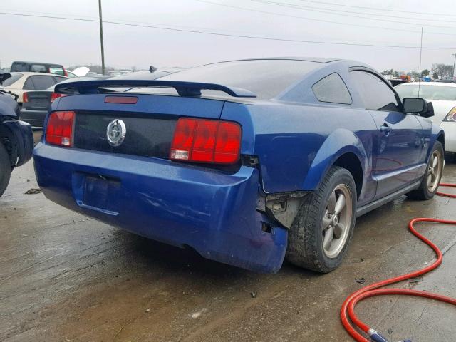 1ZVFT80N765156637 - 2006 FORD MUSTANG BURN photo 4