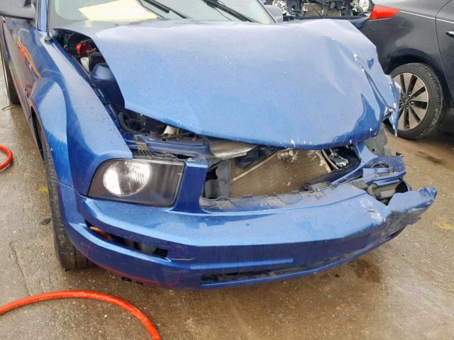 1ZVFT80N765156637 - 2006 FORD MUSTANG BURN photo 9