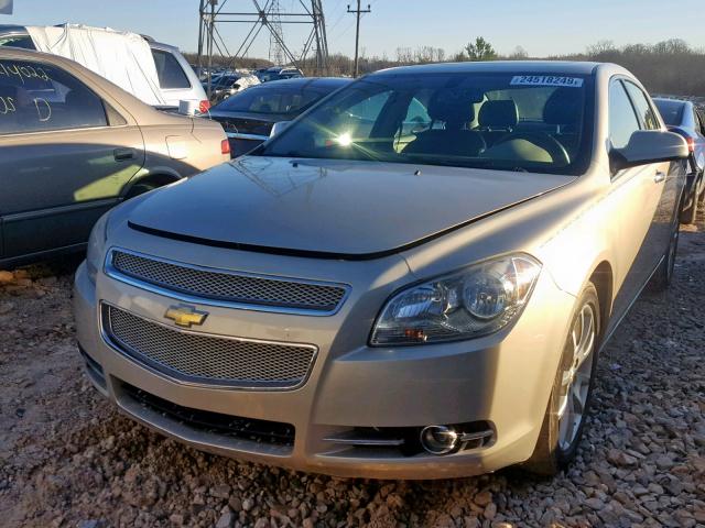 1G1ZE5E74BF257098 - 2011 CHEVROLET MALIBU LTZ GOLD photo 2