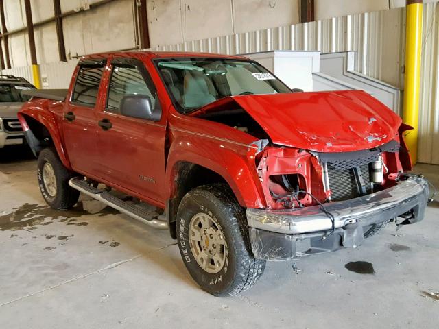 1GCDS136558199573 - 2005 CHEVROLET COLORADO RED photo 1