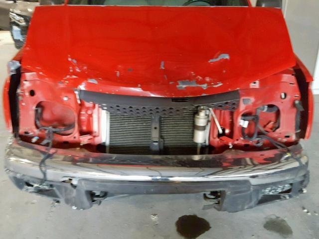 1GCDS136558199573 - 2005 CHEVROLET COLORADO RED photo 7