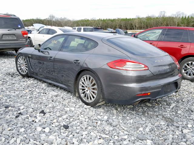 WP0AB2A70EL055396 - 2014 PORSCHE PANAMERA S GRAY photo 3