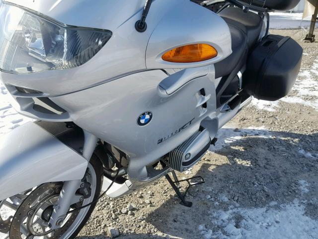 WB10499A82ZE87337 - 2002 BMW R1150 RT SILVER photo 10