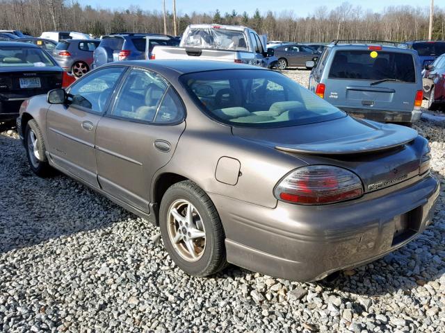 1G2WP52K8YF163042 - 2000 PONTIAC GRAND PRIX BROWN photo 3