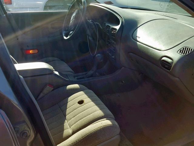 1G2WP52K8YF163042 - 2000 PONTIAC GRAND PRIX BROWN photo 5