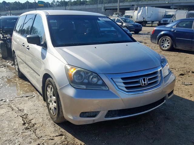 5FNRL38268B041932 - 2008 HONDA ODYSSEY LX SILVER photo 1