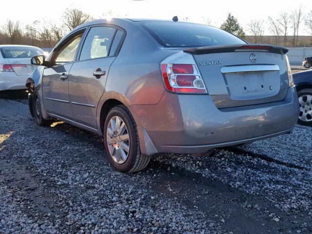 3N1AB6AP9BL675383 - 2011 NISSAN SENTRA 2.0 GRAY photo 3