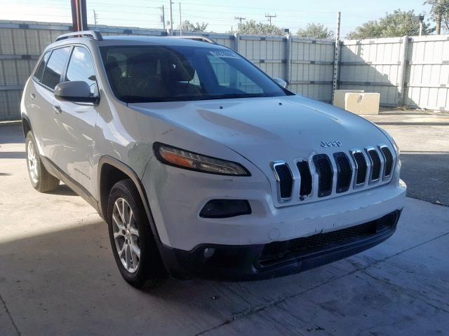 1C4PJLCB5EW174368 - 2014 JEEP CHEROKEE L WHITE photo 1