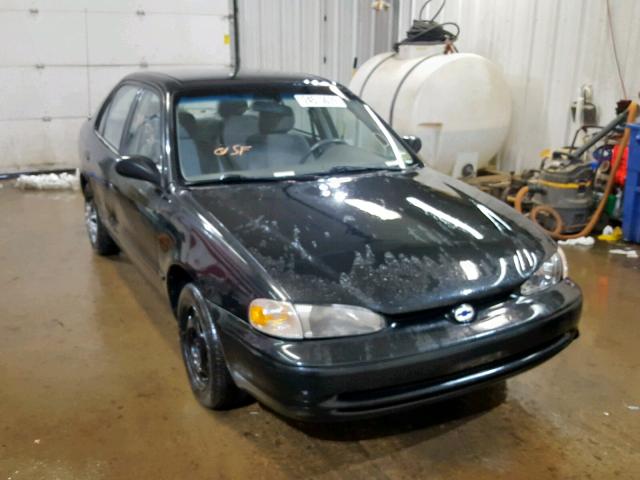 1Y1SK52851Z427458 - 2001 CHEVROLET GEO PRIZM BLACK photo 1