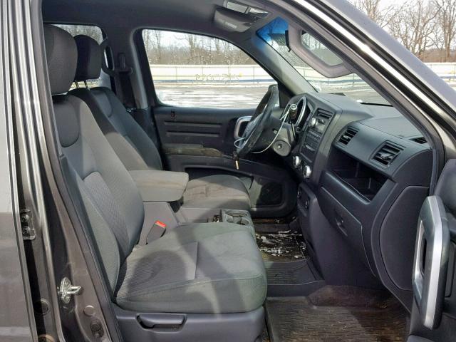 2HJYK16408H512454 - 2008 HONDA RIDGELINE SILVER photo 5