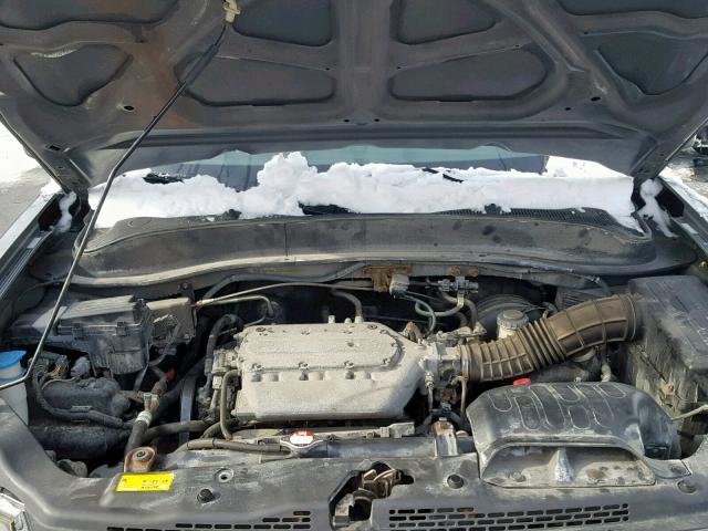 2HJYK16408H512454 - 2008 HONDA RIDGELINE SILVER photo 7