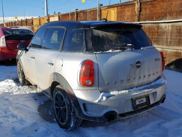 WMWZC5C54FWP44190 - 2015 MINI COOPER S C SILVER photo 3