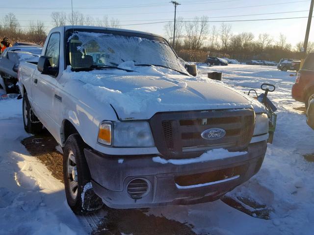 1FTYR10D89PA40073 - 2009 FORD RANGER WHITE photo 1