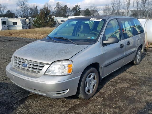 2FMZA50684BB32090 - 2004 FORD FREESTAR S SILVER photo 2