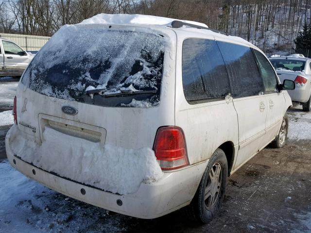 2FMZA52287BA06276 - 2007 FORD FREESTAR S WHITE photo 4