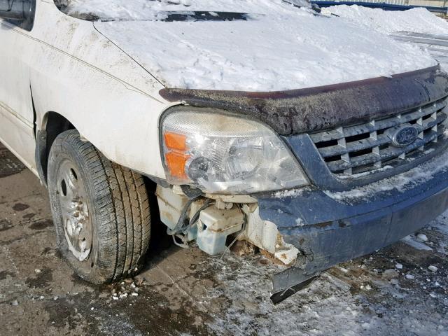 2FMZA52287BA06276 - 2007 FORD FREESTAR S WHITE photo 9