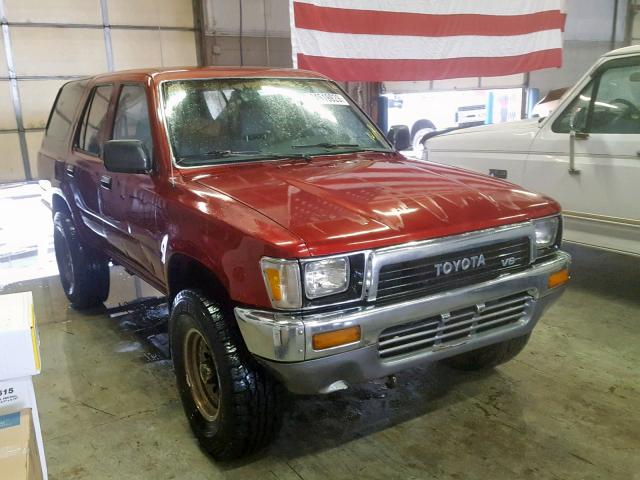 JT3VN39W8L0043915 - 1990 TOYOTA 4RUNNER VN RED photo 1