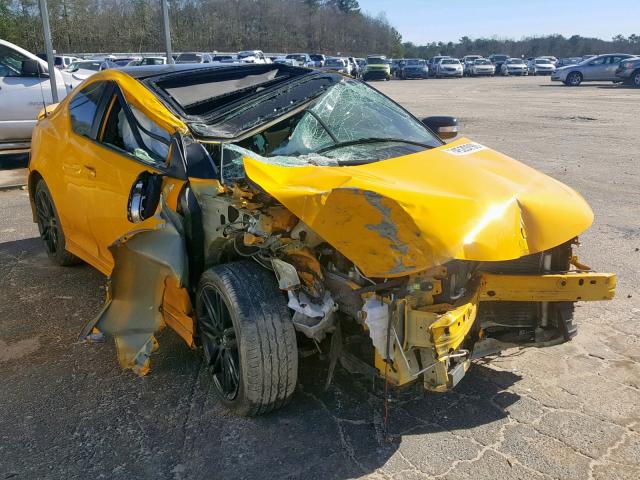 JTKJF5C7XC3028411 - 2012 TOYOTA SCION TC ყვითელი ფოტო 1