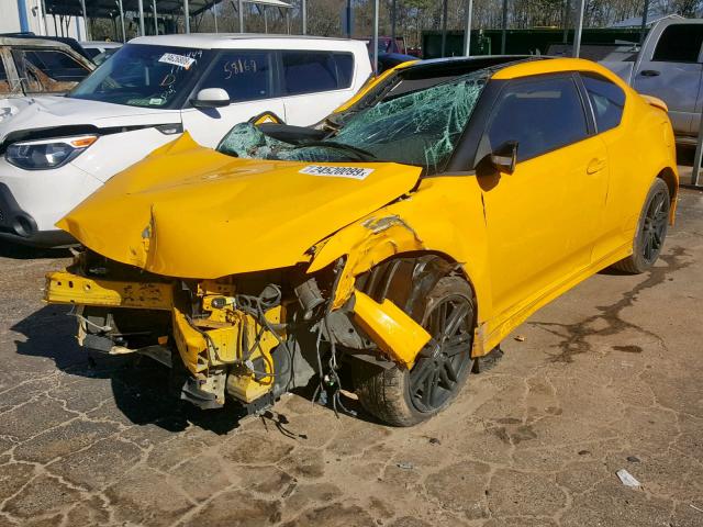 JTKJF5C7XC3028411 - 2012 TOYOTA SCION TC ყვითელი ფოტო 2