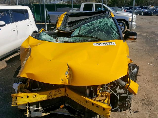 JTKJF5C7XC3028411 - 2012 TOYOTA SCION TC ყვითელი ფოტო 9