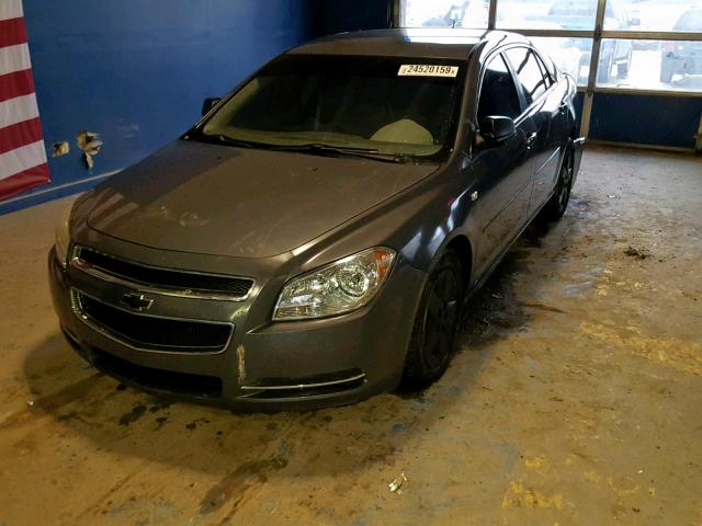 1G1ZG57B58F161484 - 2008 CHEVROLET MALIBU LS GRAY photo 2