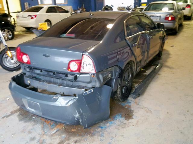 1G1ZG57B58F161484 - 2008 CHEVROLET MALIBU LS GRAY photo 4
