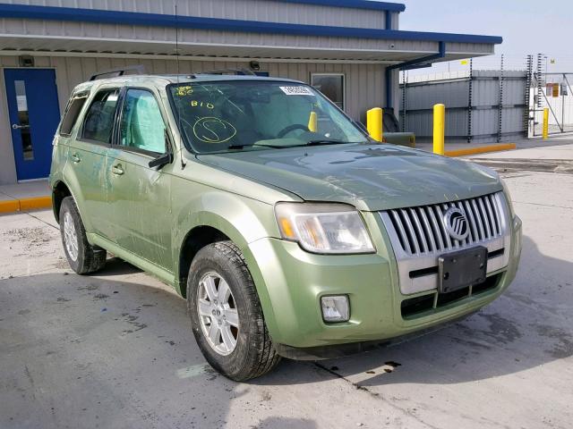 4M2CN9BG0AKJ24962 - 2010 MERCURY MARINER GREEN photo 1