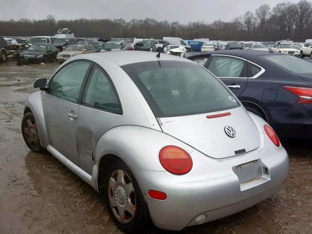 3VWCC21C9XM433961 - 1999 VOLKSWAGEN NEW BEETLE Gümüş foto 3