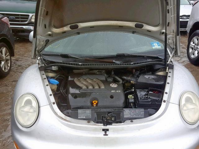 3VWCC21C9XM433961 - 1999 VOLKSWAGEN NEW BEETLE Gümüş foto 7