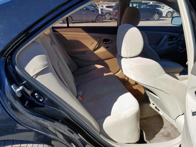 4T1BF3EK8AU548823 - 2010 TOYOTA CAMRY BASE შავი ფოტო 6