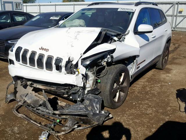 1C4PJLCB1HW507282 - 2017 JEEP CHEROKEE L WHITE photo 2