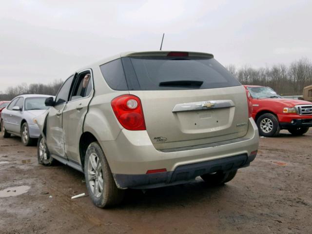 2GNALBEK1D6246285 - 2013 CHEVROLET EQUINOX LS GOLD photo 3